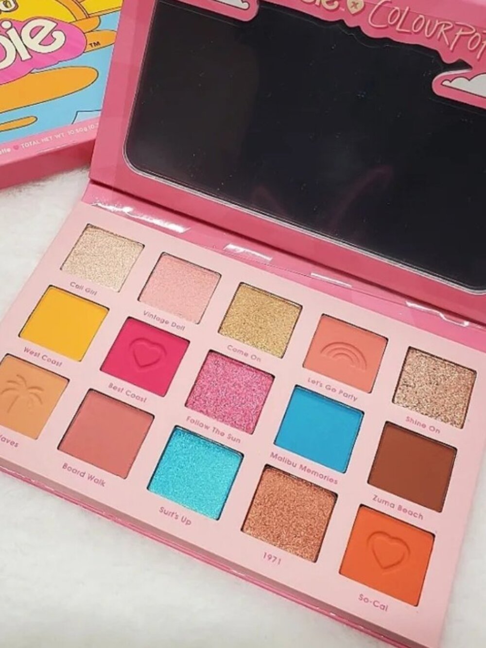 NEW *VAULTED* Colourpop X Barbie Malibu Barbie Palette